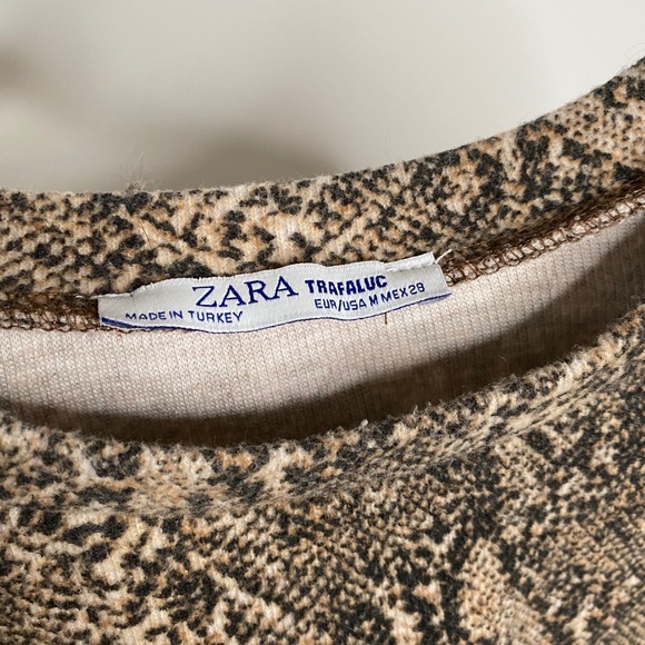 Cropped snake print sweater - Picture 3 of 5